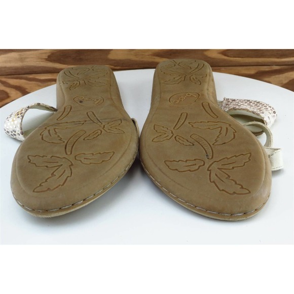 Born concept Sz 10 M Beige Flip Flop Synthetic Women‎ Sandals Z10179 - Picture 8 of 8